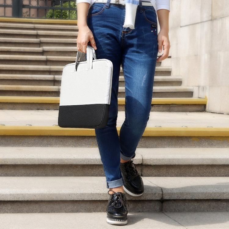 ST12 Waterproof Portable Laptop Case, Size: 13.3 inches(Navy Blue Gray) by buy2fix