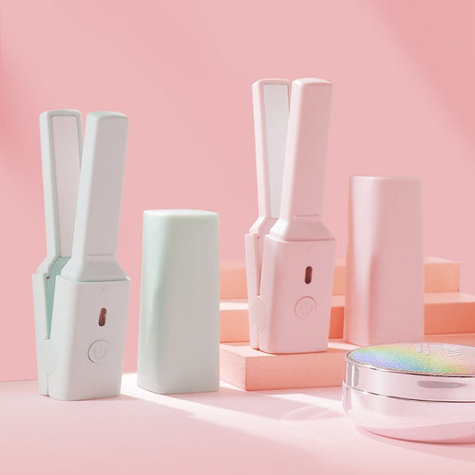 GLS-006 Dual-use Mini electric Splint for Straight and Curly Hair(Fresh green) by buy2fix