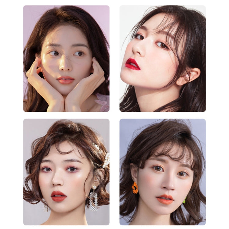 GLS-006 Dual-use Mini electric Splint for Straight and Curly Hair(Cherry Pink) by buy2fix