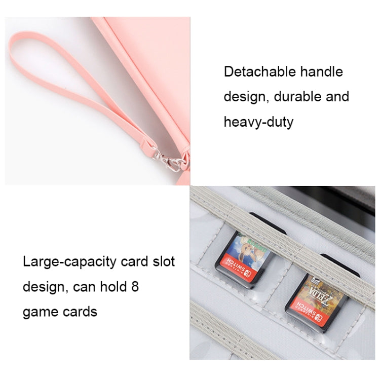 Baona BN-F005 Cat Paw Pattern Cconsole Storage Bag For Switch (Pink) by Baona