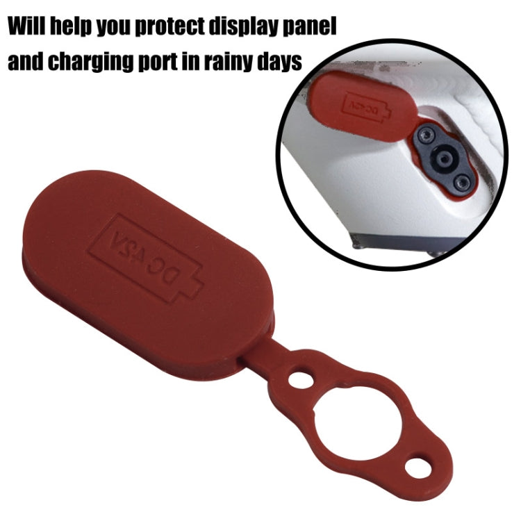 5 In 1 Charge Port Cover Cap Siliceone Plug For Xiaomi M365 Scooter by buy2fix