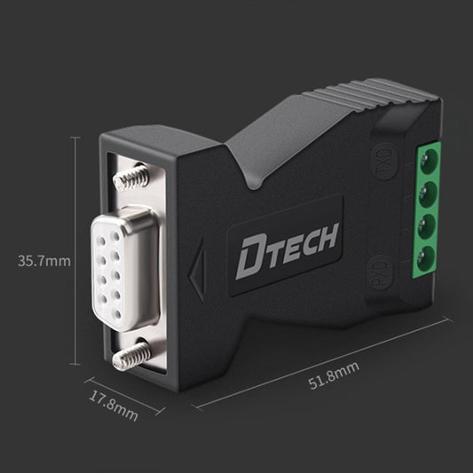 DTECH DT-9001 Industrial Grade Lightning And Surge Protection RS232 To 485 Converter by DTECH