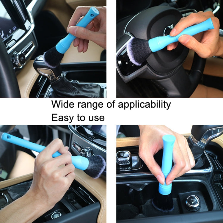 Car Details Soft Bristle Interior Brush Crevice Cleaning Brush, Style: Long Blue Handle by buy2fix