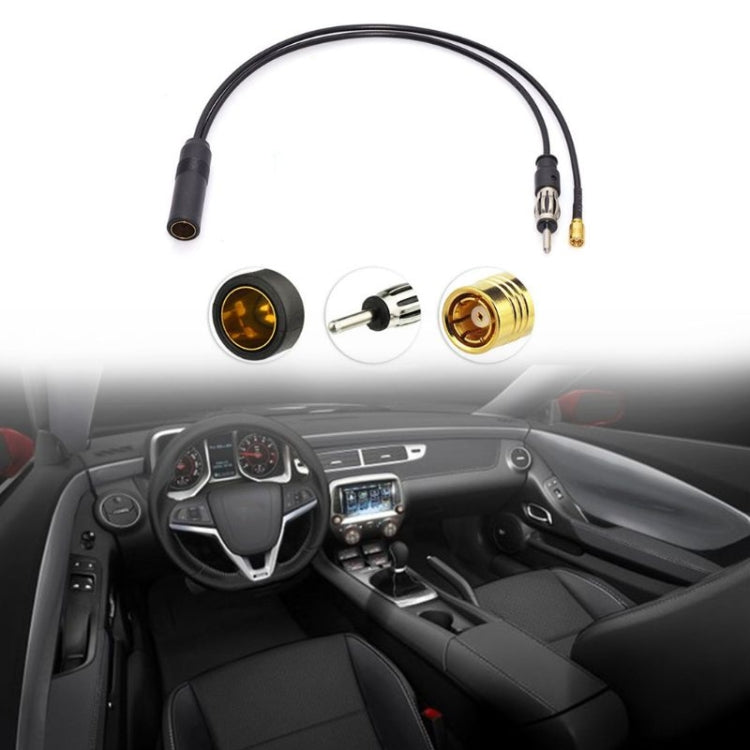 30cm Car Universal DAB+FM Antenna Adapter Cable by buy2fix