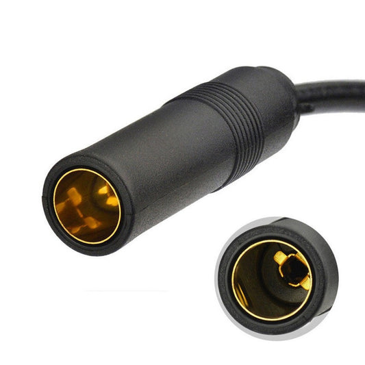 3 PCS Automobile DIN Female Mouth Transfer ISO Female Mouth Audio Antenna Switch Plug by buy2fix