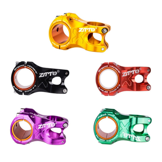 ZTTO Bicycle Handlebar Hollow 0 Degree Short Riser(Gold) by ZTTO