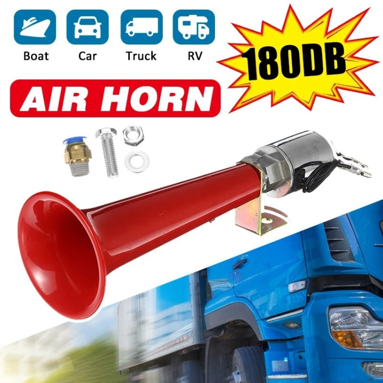 180DB Car Super Loud Air Horn Bird Call Single Pipe Air Whistle Horn by buy2fix