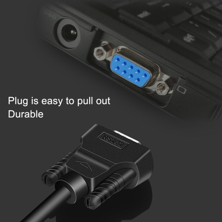 DTECH RS232 Serial Direct Line DB9 Extension Line Male to Male 5m by DTECH