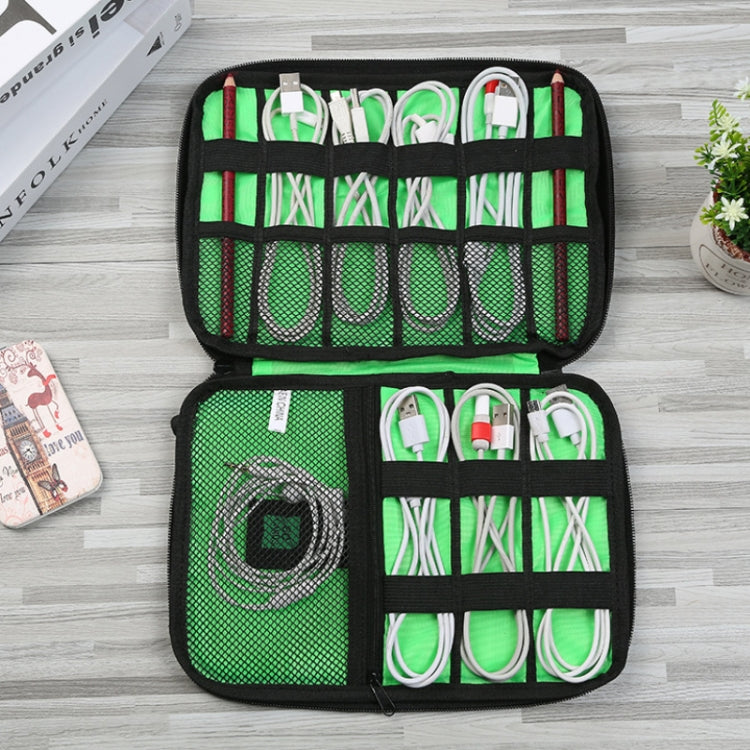 Multifunctional Portable Mobile Phone Digital Accessories U Disk Storage Bag, Color: Pink by buy2fix