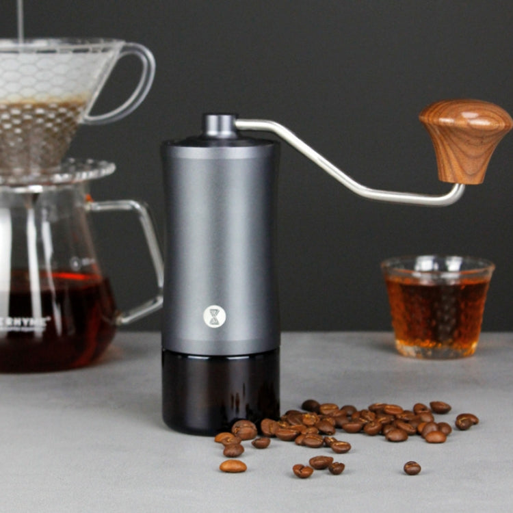 Manual Stainless Steel Core Dual Shaft Hand Crank Coffee Bean Grinder by buy2fix