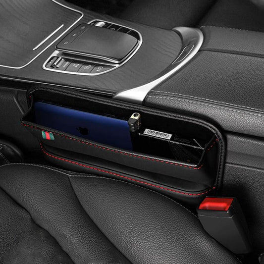 Car Seat Sewing Box Central Control Slot Storage Bag(Black) by buy2fix