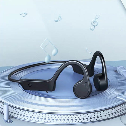 Sounder GCRT-X4 Stereo Music Bone Conduction Bluetooth Headset(Black) by buy2fix