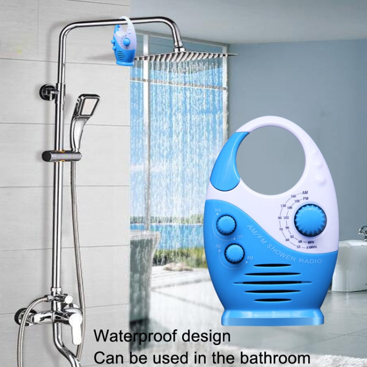 Sayin SY-950 Portable Waterproof Small Radio AM/FM Universal Band Elder Radio(Blue) by Sayin