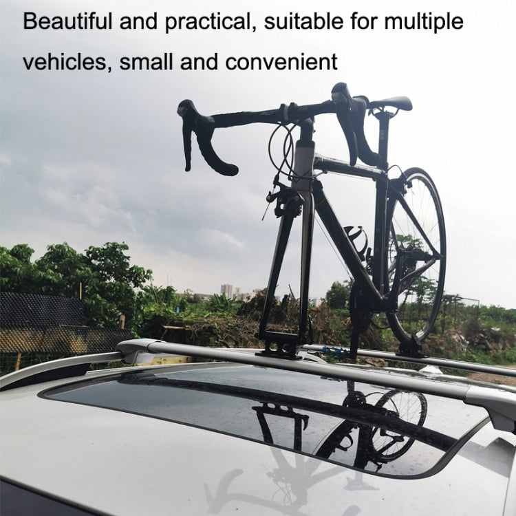 CX-C08 Bicycle Fixed Front Fork Bracket Quick Release Buckle Axle Front Fork Bracket(Black) by buy2fix