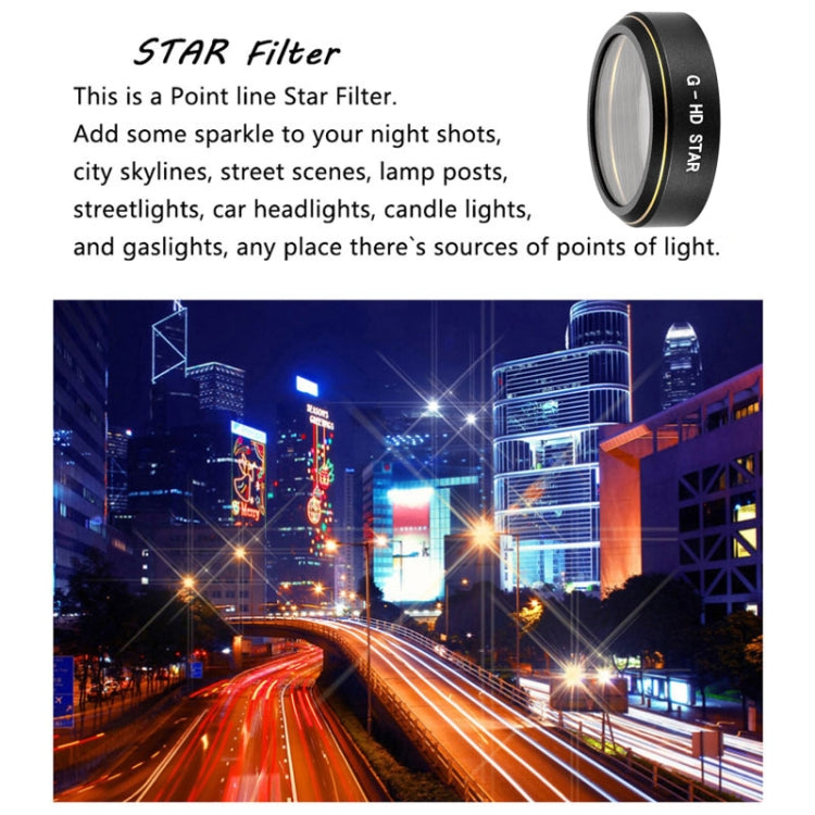 JSR G-HD Lens Filter for DJI Phantom 4 ADVANCED/Pro+,Model: ND4+ND8+ND16+ND32 by JSR