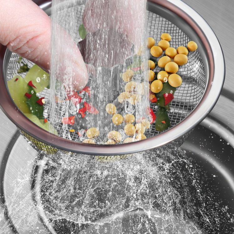 Anti-clogging Stainless Steel Filter For Kitchen Sink Sewer, Random Handle Style Delivery(Dense Net) by buy2fix