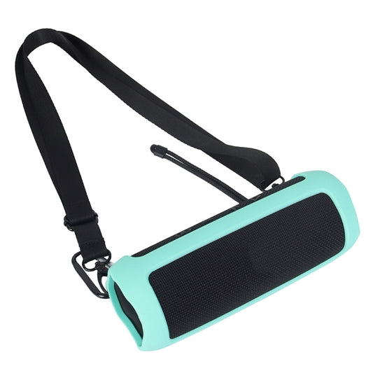 Bluetooth Speaker Silicone Protective Case For JBL Flip6(Mint Green) by buy2fix
