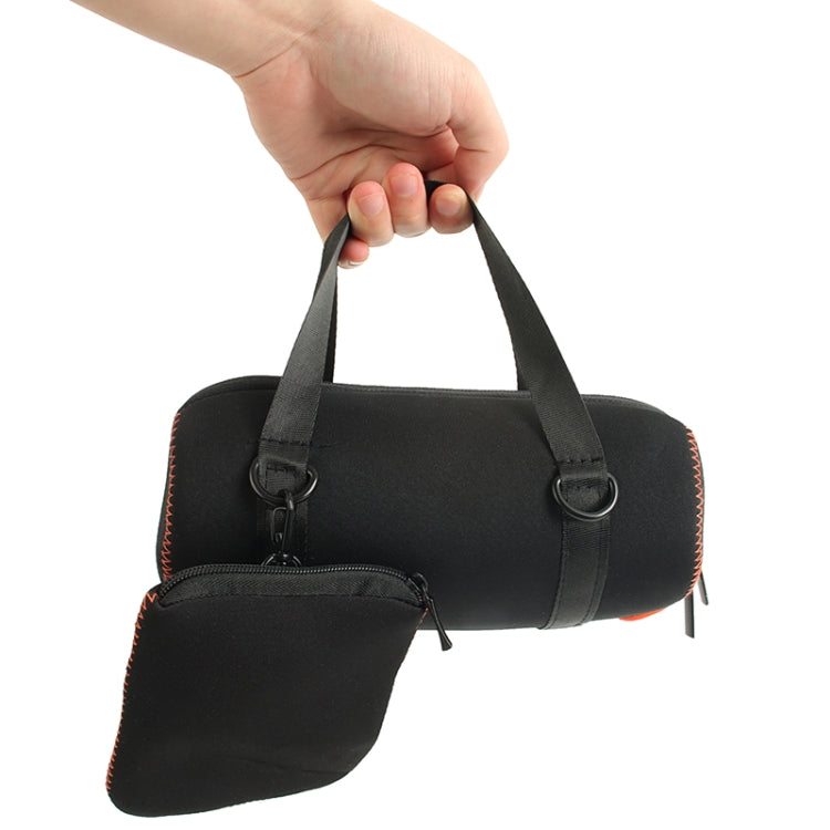 Bluetooth Speaker Storage Bag For JBL Charge3(Black) by buy2fix