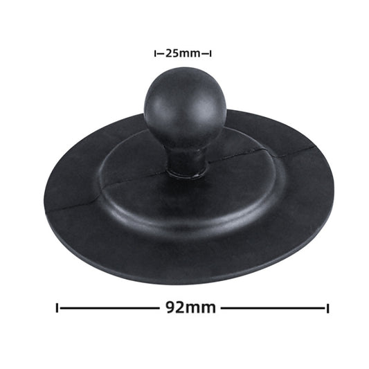 KD04 Car Dashboard Surface Fixed Paste Base Mobile Phone Holder Compatible with RAM(Black) by buy2fix