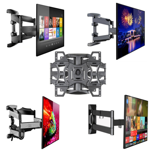 NORTH BAYOU Telescopic Swivel TV Monitor Wall Mount Bracket For 32-52 inch by NORTH BAYOU