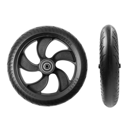 8 inch Scooter Plastic Front Wheel Accessories For KUGOO S1/S2/S3(Black) by buy2fix