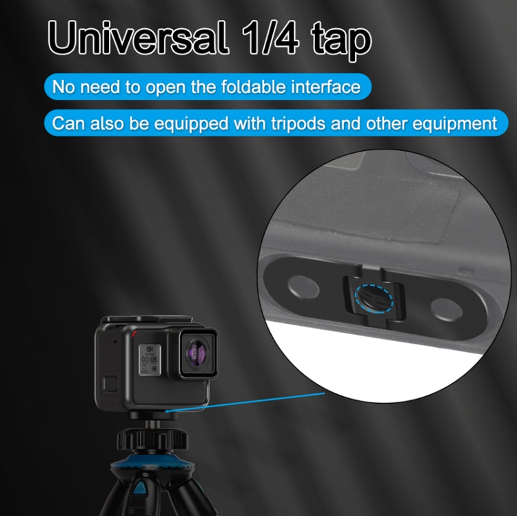 Metal Folding Magnetic Replacement Base for GoPro HERO13 Black/HERO12 Black /HERO11 Black /HERO10 Black / HERO9 Black / HERO8 Black/MAX by buy2fix