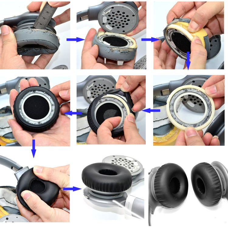 2 PCS Headphone Foam Cover for JBL Everest-310,Style: Earpads by buy2fix