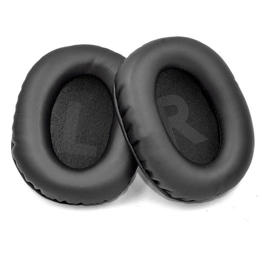 1 Pair Memory Foam Earpads for Logitech Logitech G Pro/G Pro X(Black Protein Leather) by buy2fix