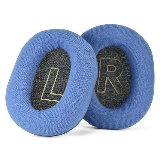 1 Pair Memory Foam Earpads for Logitech Logitech G Pro/G Pro X(Blue Velvet Cloth) by buy2fix
