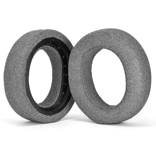 2pcs Earmuffs Earpads For CORSAIR HS50 Pro HS60 Pro HS70 Pro(Grey Linen Thickened) by buy2fix