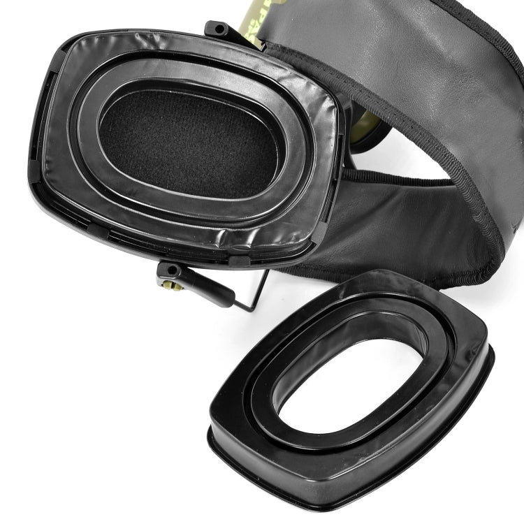 2pcs Gel Ear Pads For Howard Leight By Honeywell Impact Sport Pro Sync Headset(Black) by buy2fix
