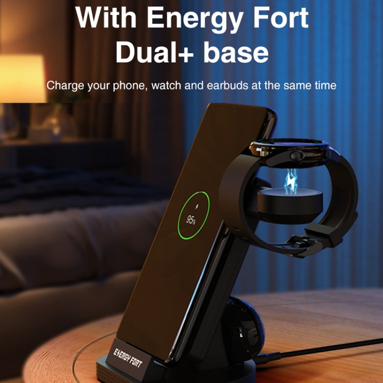 For Samsung Galaxy Watch 4 / 3 USB Mini Portable Watch Charger(Black) by buy2fix