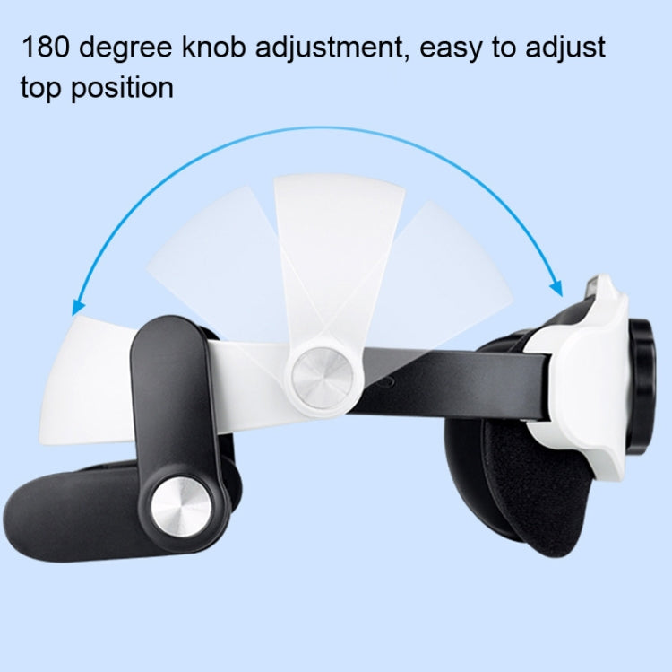 MQ2 Elite Edition Interchangeable Adjustable Head Strap for Meta Quest 2 by buy2fix