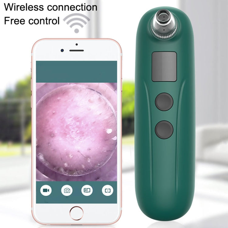 Visual Blackhead Cleaner Electric Blackhead Absorber(Green) by buy2fix