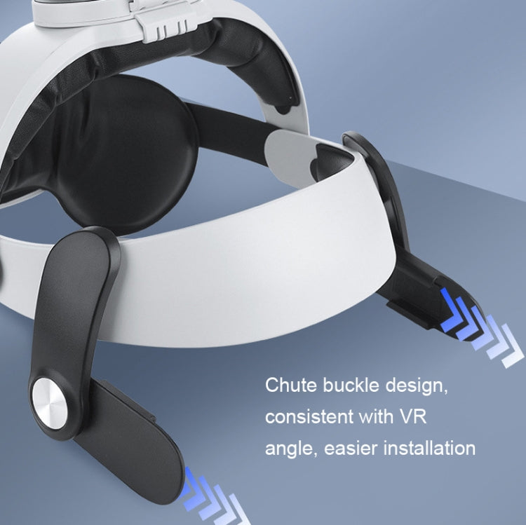 VQ2 Elite Head Strap With Battery Holder For Meta Quest 2 by buy2fix