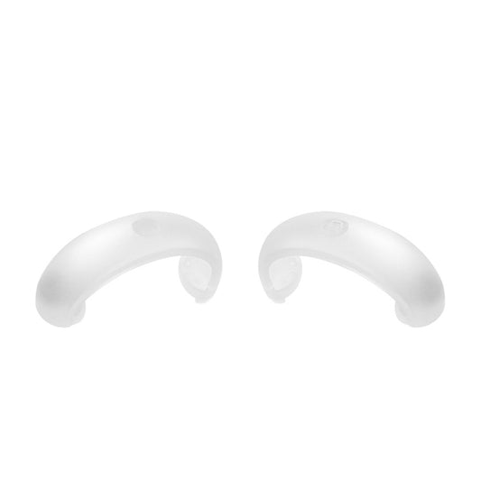 1 Pair Controller Grip Anti-collision Silicone Ring for Meta Quest 2(Transparent) by buy2fix