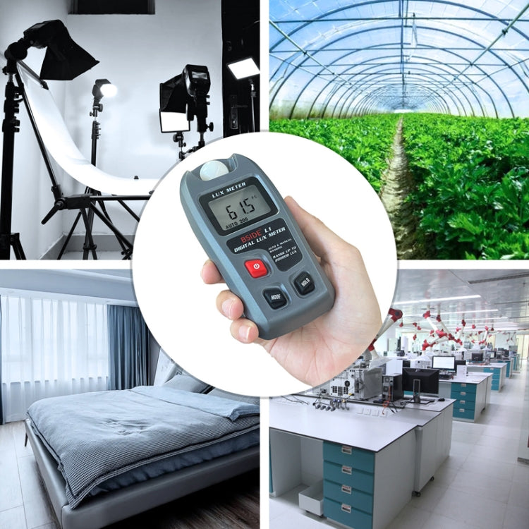 BSIDE L1 High Precision Digital Illuminance Meter Light Meter Without Battery by BSIDE