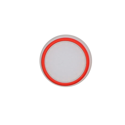 10 PCS Gamepad Silicone Luminous Button Cap Rocker Cap For PS5/PS4/PS3/ONE/360/PRO/series X/S(Transparent Red Circle) by buy2fix