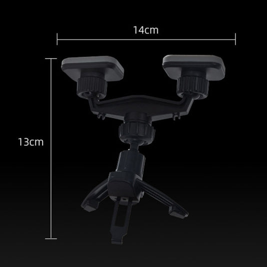 SUMITAP STH-S44Y Car Mobile Phone Double Head Magnetic Stand(Gray) by SUMITAP