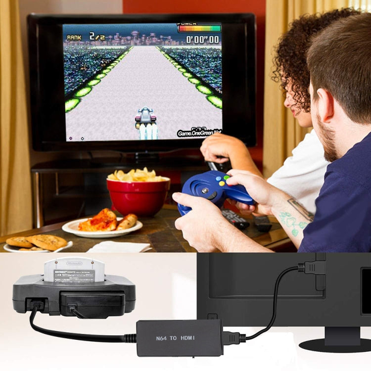 N64 To HDMI Converter HD Cable For N64/GameCube/SNES by buy2fix