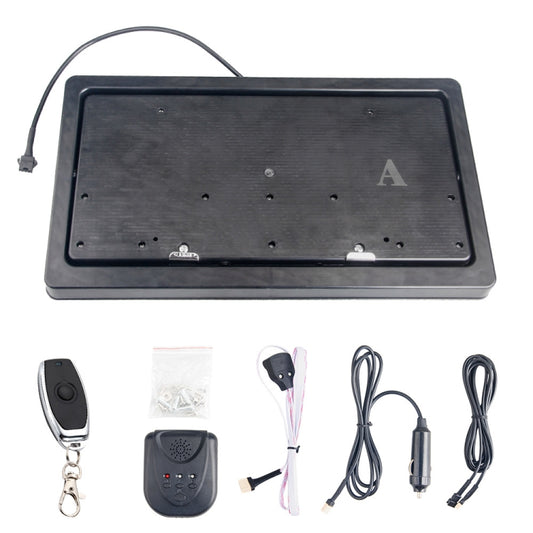 US Standard Flop Car License Plate Frame Modified License Plate Holder by buy2fix