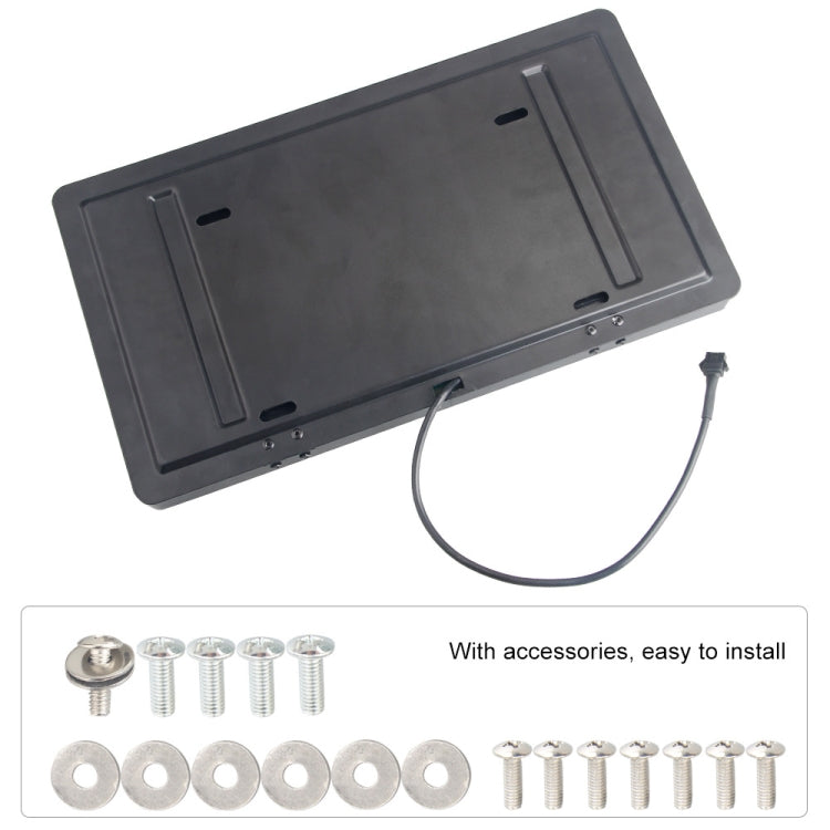 US Standard Flop Car License Plate Frame Modified License Plate Holder by buy2fix