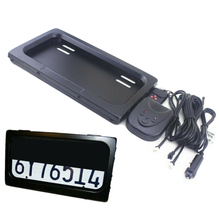 US Standard Rolling Shutter Car License Plate Frame License Plate Bracket by buy2fix