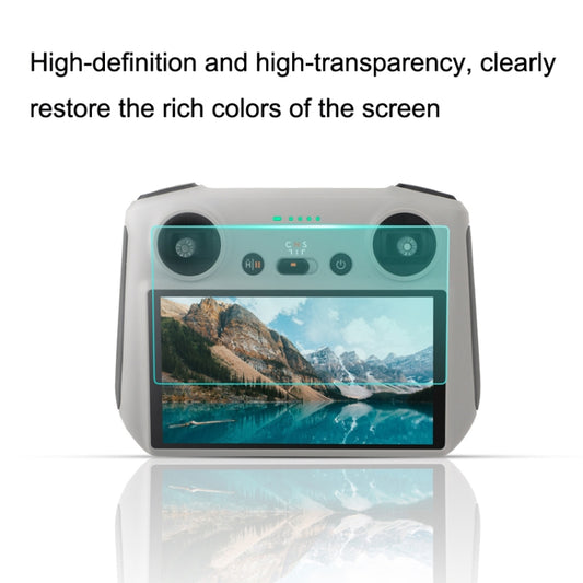 Sunnylife MM3-GHM387 9H 2.5D HD Tempered Glass Film For Mini3 Pro Remote Control(As Show) by Sunnylife