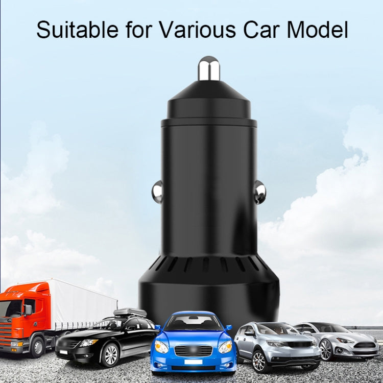 IBD352 Aluminum Alloy Dual Interface Car Charger, Spec: QC3.0 18W+PD 3.0 20W by buy2fix