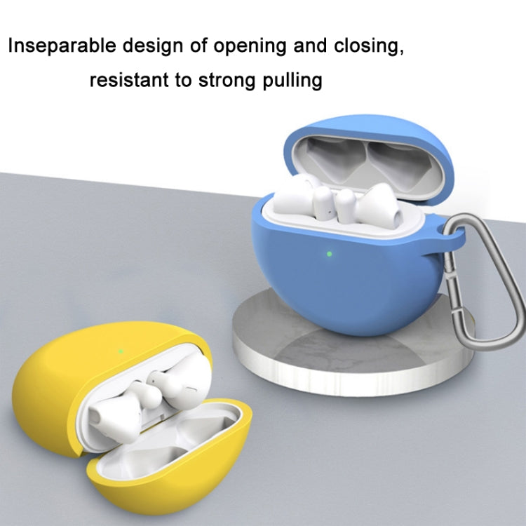 Silicone Bluetooth Earphone Cover For Huawei FreeBuds 4E(White) by buy2fix