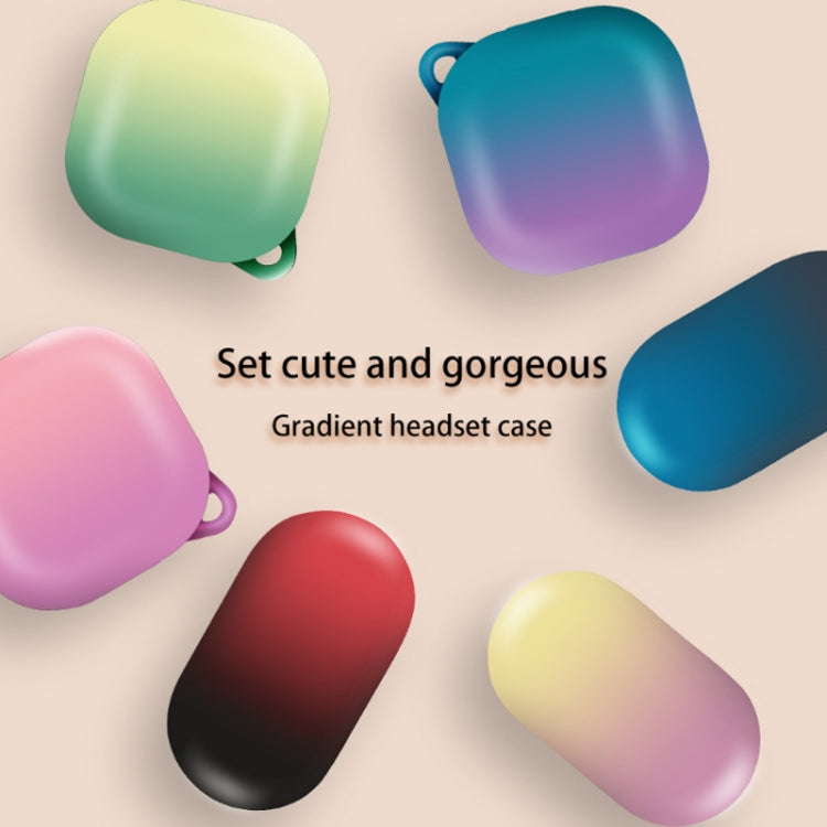 Gradient Headphone Cover For Samsung Buds Pro/Buds Live/Buds 2(Blue Purple) by buy2fix