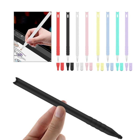 2 PCS Cartoon Touch Silicone Pen Case For Apple Pencil 2(Sky Blue) by buy2fix
