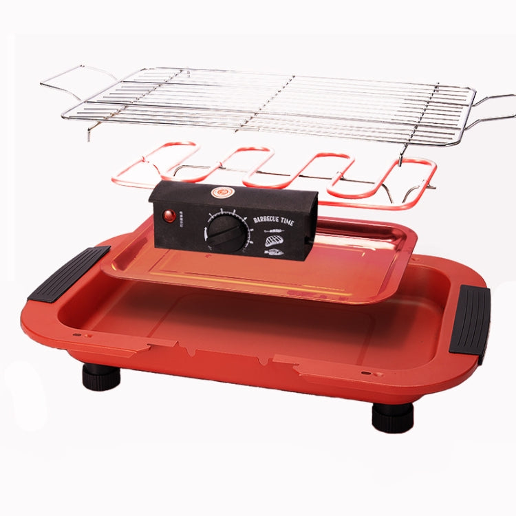 1800W Electric Grill Home BBQ Grill, EU Plug(Black) by buy2fix