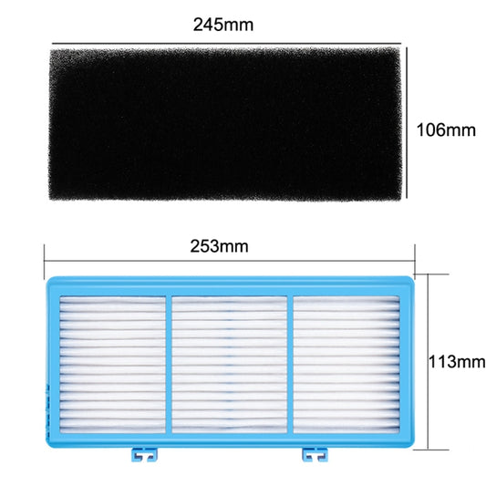 For Holmes Aer1 HAPF30AT Air Purifier HEPA Filter + Filter Cotton by buy2fix
